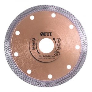 Диск отрезной алмазный универсальный Профи (сухая и влажная резка) 125х1,3х10х22,2 мм