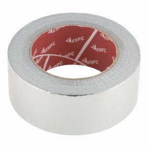 Лента алюминиевая клейкая КУРС РОС 48 мм х 50 м