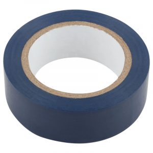 ИЗОЛЕНТА ПВХ САМОЗАТУХАЮЩАЯ Синяя 19 мм х 0,13 мм х 10 м