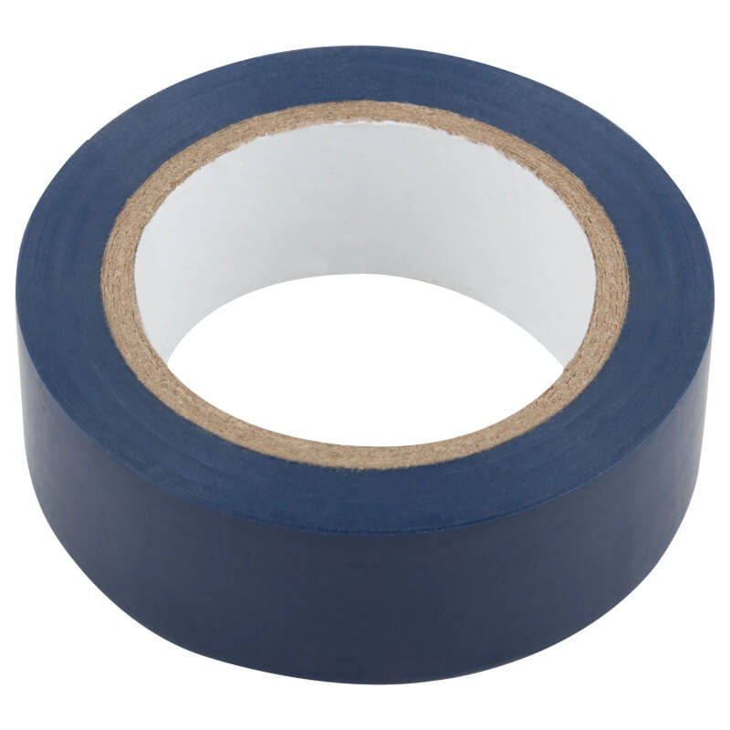 ИЗОЛЕНТА ПВХ САМОЗАТУХАЮЩАЯ Синяя 19 мм х 0,13 мм х 10 м ИЗОЛЕНТА ПВХ САМОЗАТУХАЮЩАЯ Синяя 19 мм х 0,13 мм х 10 м
