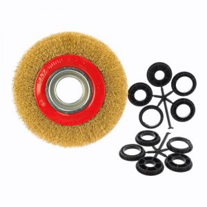 Корщетка-колесо 150 мм витая FIT