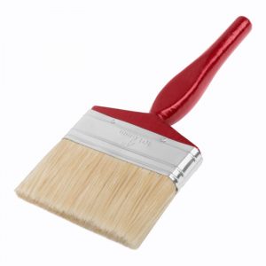 Кисть флейцевая "Люкс", натуральная светлая щетина 4" (100 мм)