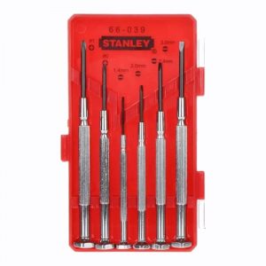 Набор отверток Стенли WATCHMAKER 6шт для точной механики 1-66-039