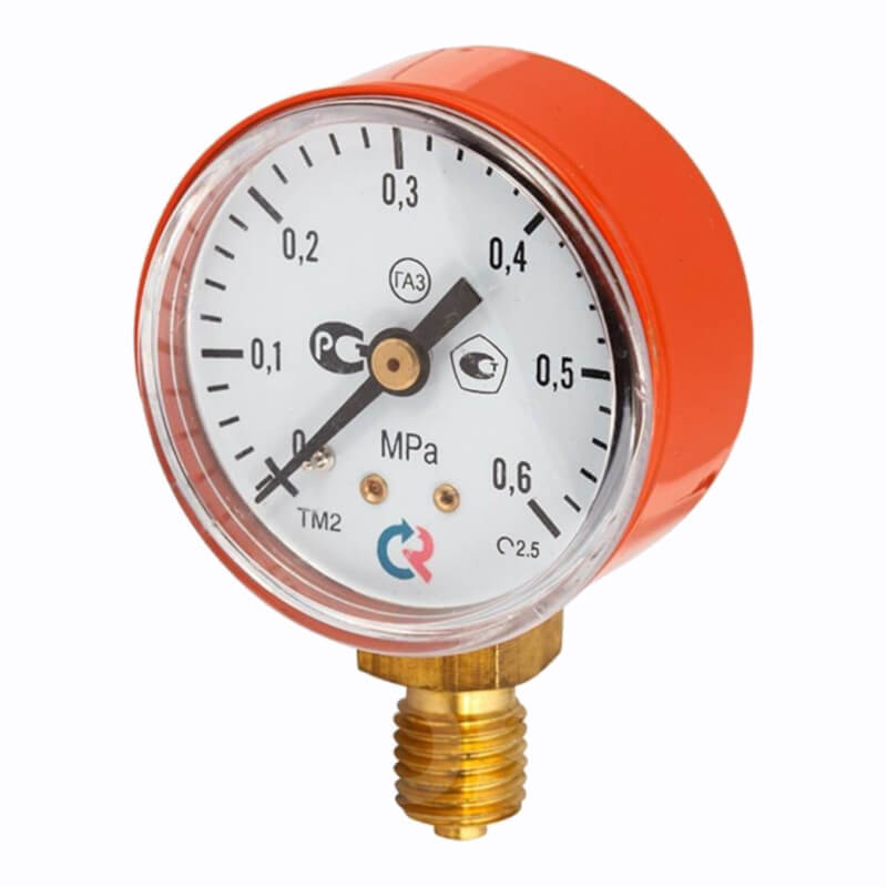 Манометр пропановый 0,6 МРА Манометр пропановый 0,6 МРА